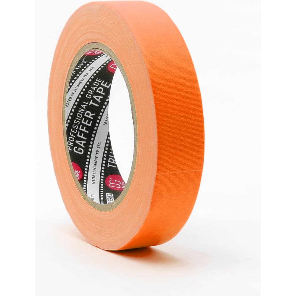 Клейкая лента TrueGaff DGTAPE - Гаффа тейп 25мм/23м - Оранжевый TrueGAFF25/25/FL-O