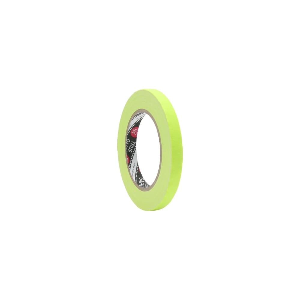 Клейкая лента TrueGaff DGTAPE - Гаффа тейп 12мм/23м - Желтый TrueGAFF12/25/FL-Y