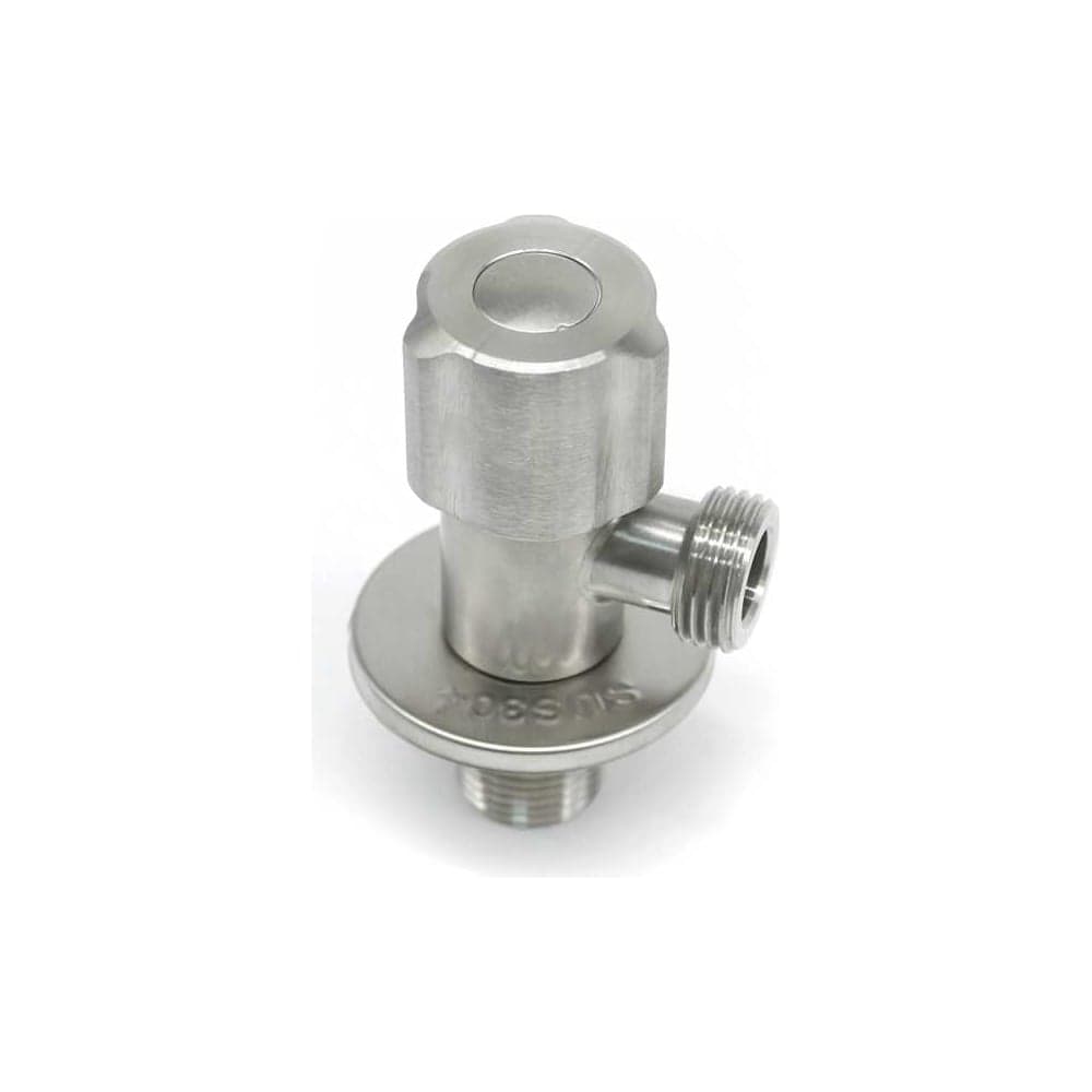 Клапан для бытовой техники Rvc кран-букса, угловой 1/2", сатин 16895