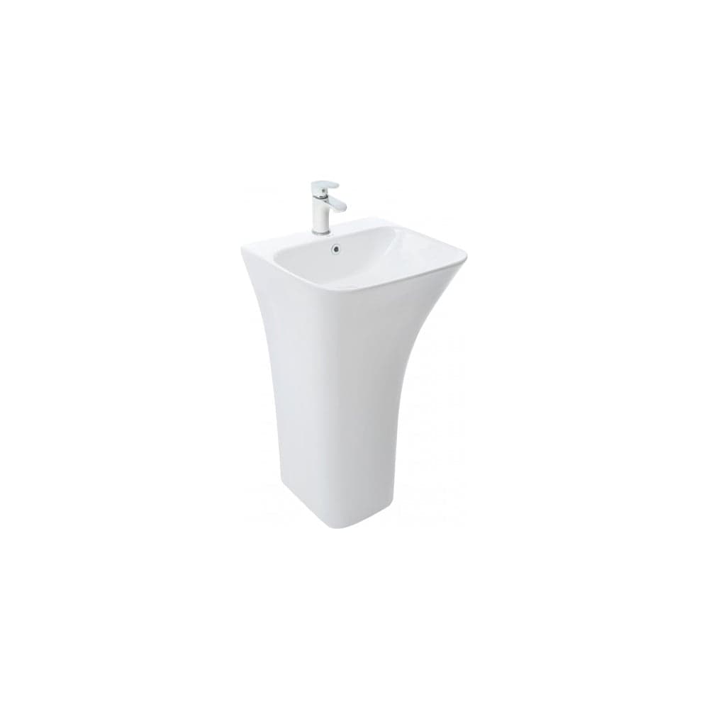 Раковина напольная Weltwasser WW LEERBACH 4543 GL-WT 450x435x835 мм 10000005492