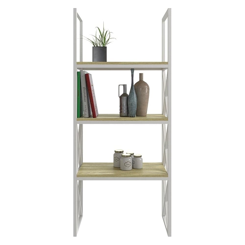 Стеллаж Desk Question лофт DQ Form Fir White (ШхГхВ 600х300х1400) 10021