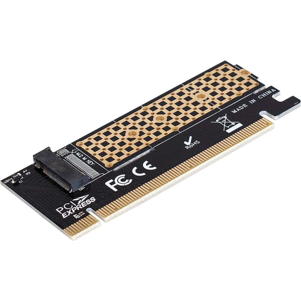 Переходник ExeGate EXE-529 M.2 M key - PCI-E x16 rev.3.0, для установки SSD M.2 M key в слот PCI-E 283709