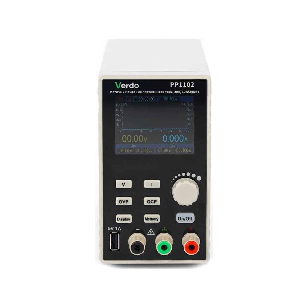 Источник питания VERDO PP1101 30В, 5А, 150 Вт PP110100