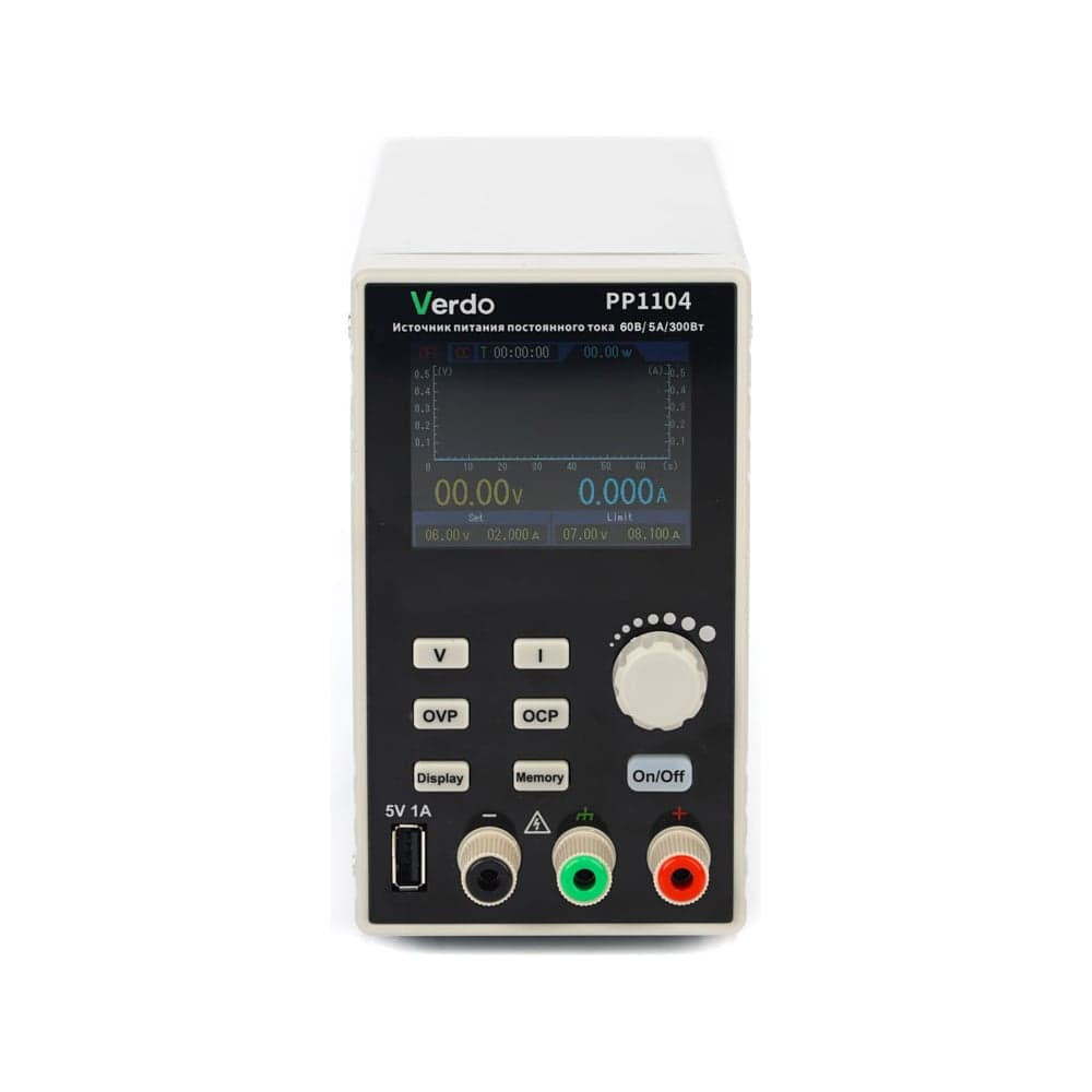 Источник питания VERDO PP1104 60 В, 5А, 300 Вт PP110400