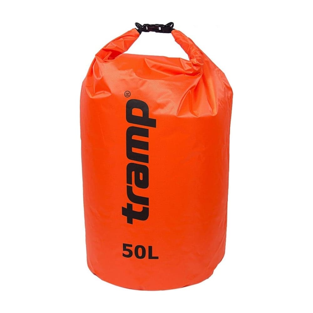 Гермомешок Tramp Diamond RipStop 50л, ПВХ, оранжевый TRA-208