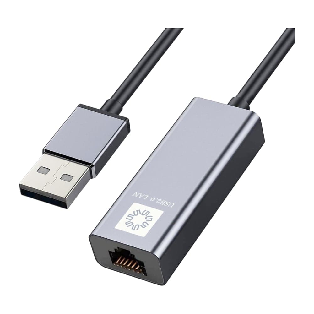 Кабель-адаптер 5Bites USB2.0 RJ45 100MB AL GREY UA2-45-15BK