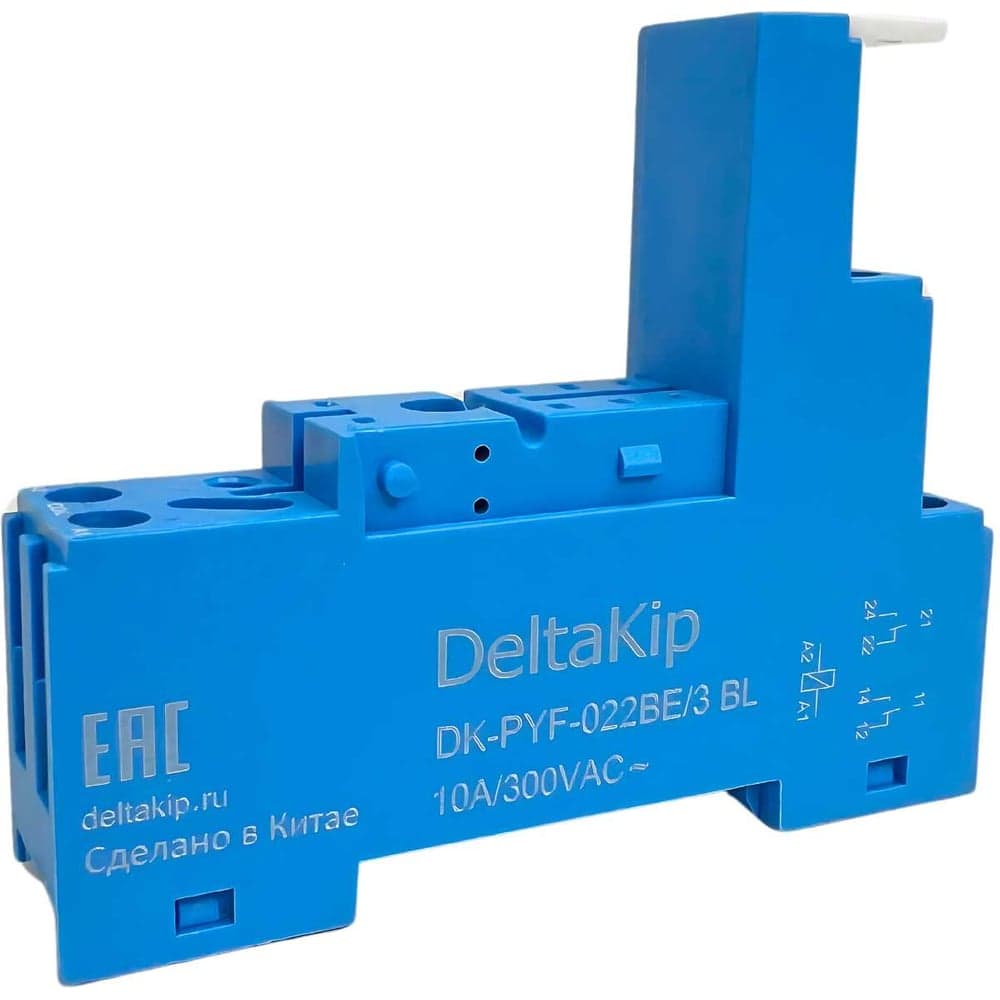 3-ярусная монтажная колодка DELTAKI с винтовыми клеммами DK-PYF-022BE/3BL DK-K0000023