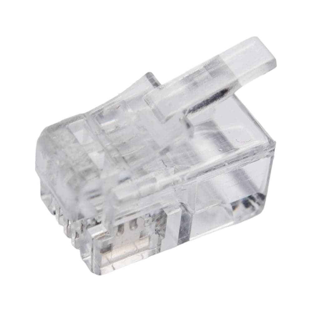 Коннекторы SUPRLAN 4P4C /RJ-11/ /100 pcs/ 10-0229