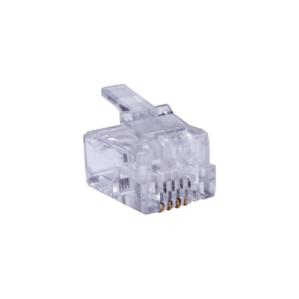 Коннекторы SUPRLAN 6P4C /RJ-11/ /100 pcs/ 10-0227