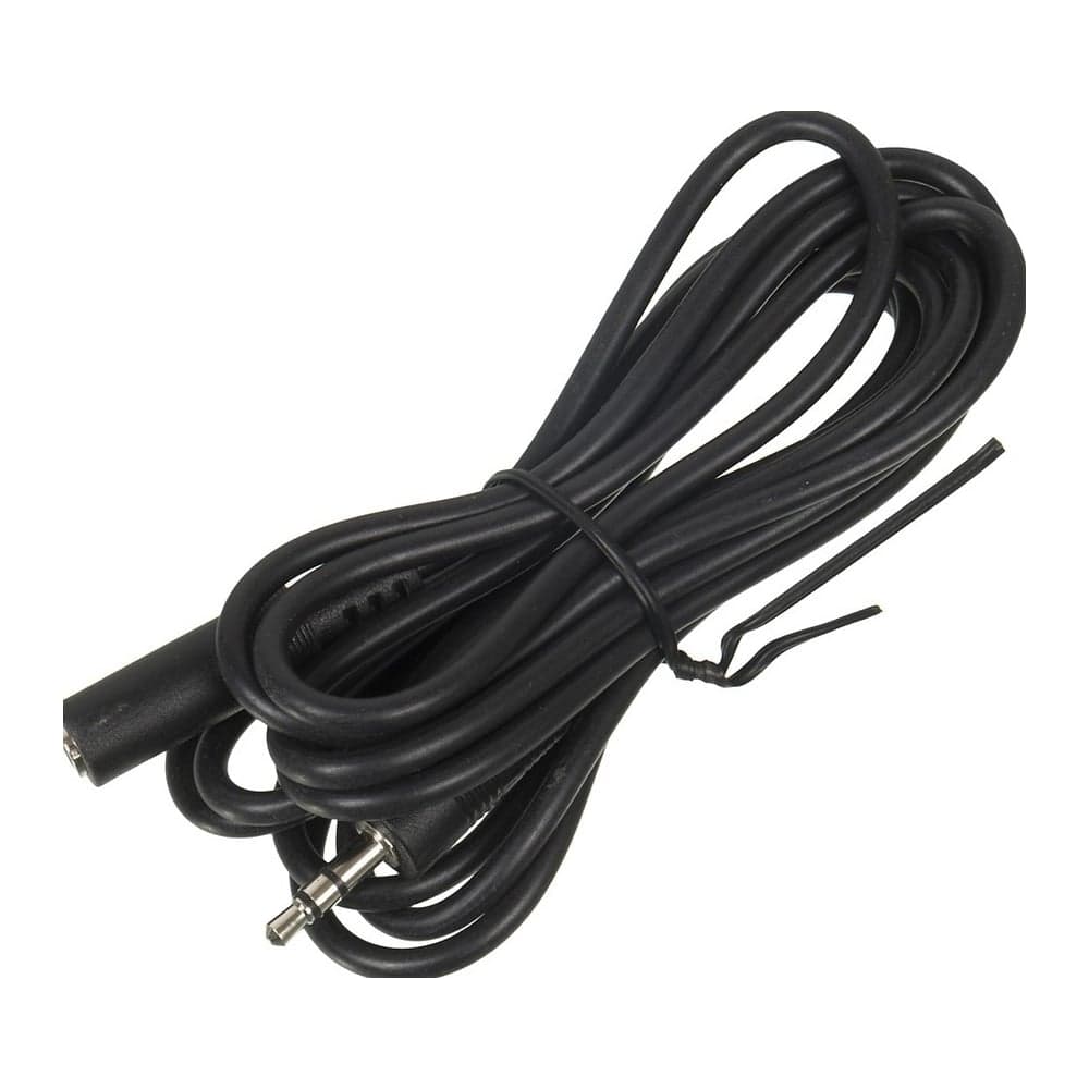 Кабель-удлинитель аудио BURO Jack 3.5 (m)/Jack 3.5 (f) 2м. черный (BAAC003-2) 817192