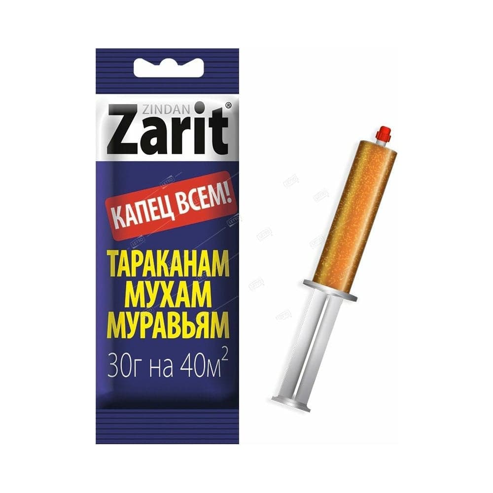 Гель от тараканов и муравьев, защита от насекомых Zarit Зиндан 30 г 72214
