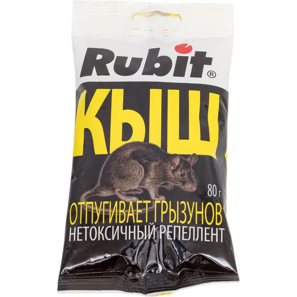 Репеллент от грызунов Rubit КЫШ 80 г 58995