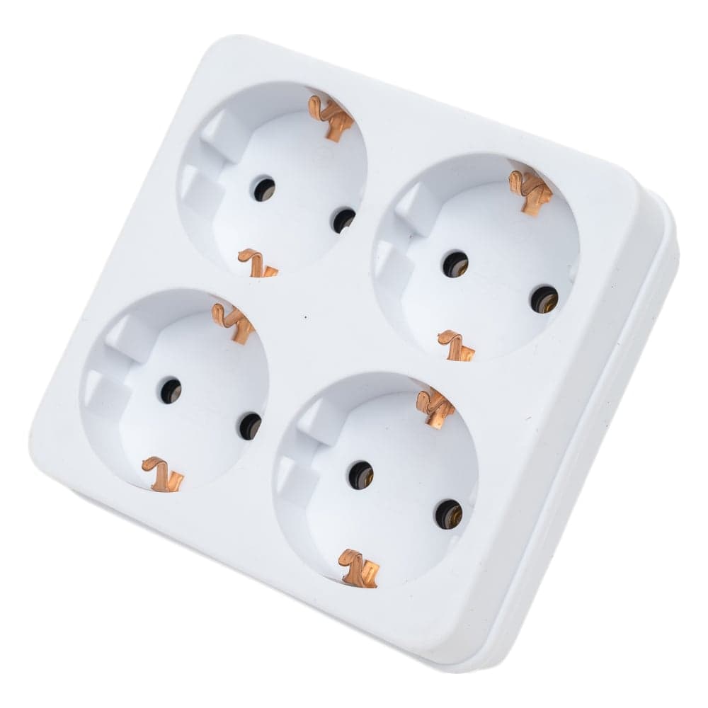 Разветвитель сетевой ARTSUN 250V MAX 16A AM 16-4Е