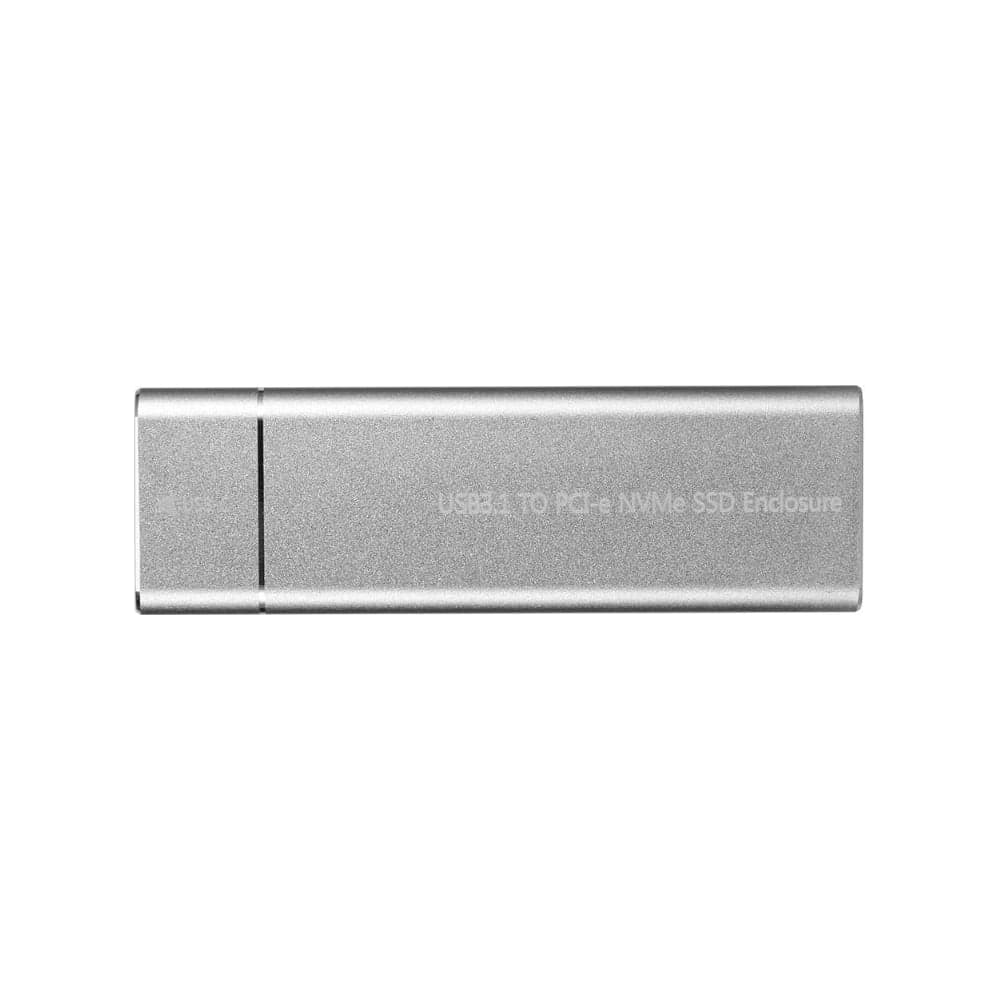 Корпус PALMEXX для M.2 M-key NVMe PCI-e SSD, USB-C 3.1, серебристый PX/SSDB-NVME-SIL