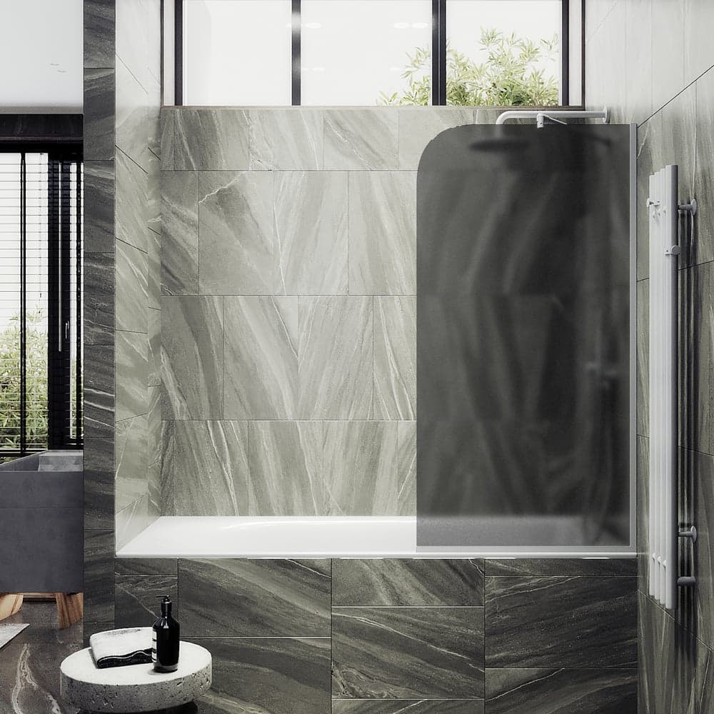 Шторка для ванны в узком профиле MaybahGlass MGV-129-1у