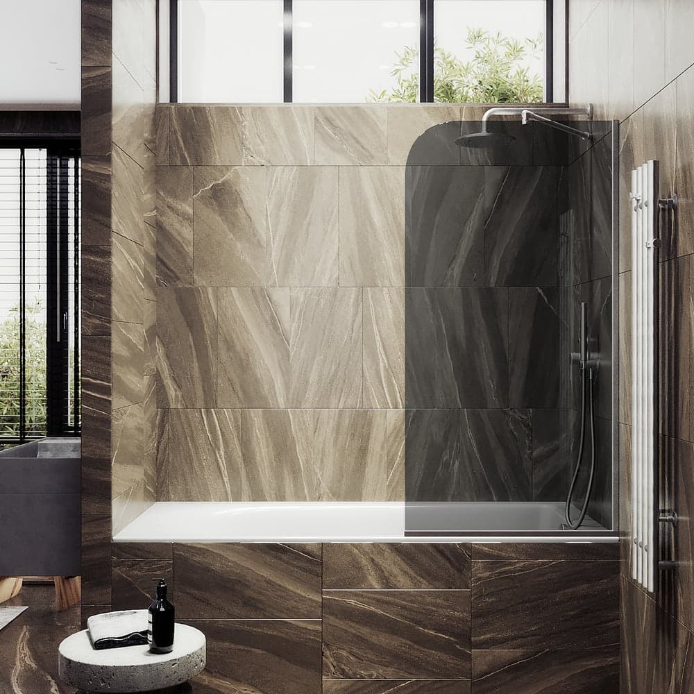 Шторка для ванны в узком профиле MaybahGlass MGV-128-5у
