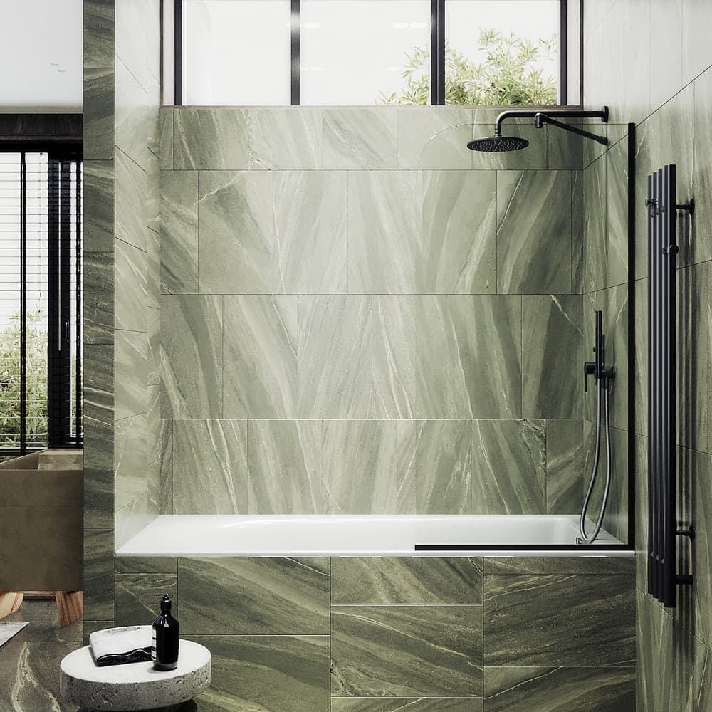 Шторка для ванны в узком профиле MaybahGlass MGV-126-6у