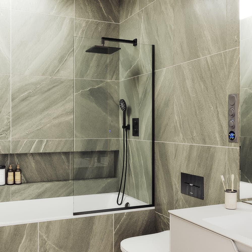 Шторка для ванны в узком профиле MaybahGlass MGV-248-6у