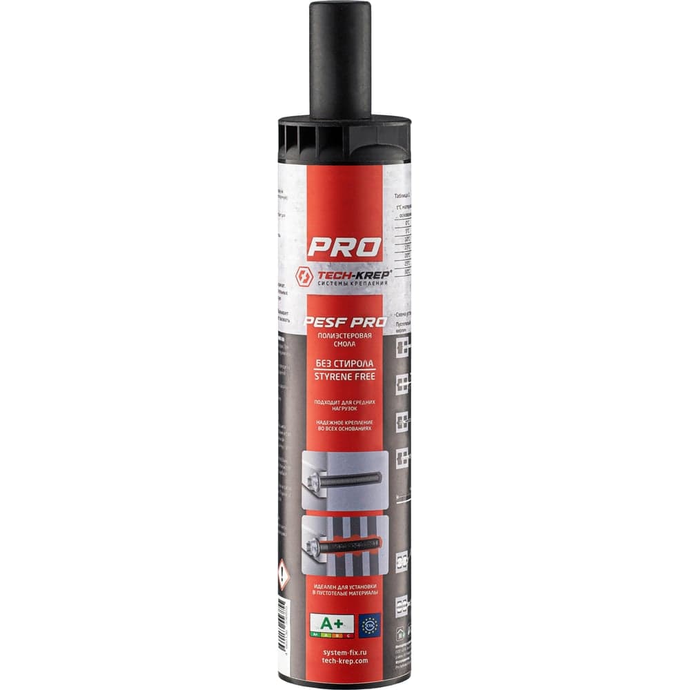 Химический анкер Tech-Krep PRO PESF PRO 300 мл + насадка 155887