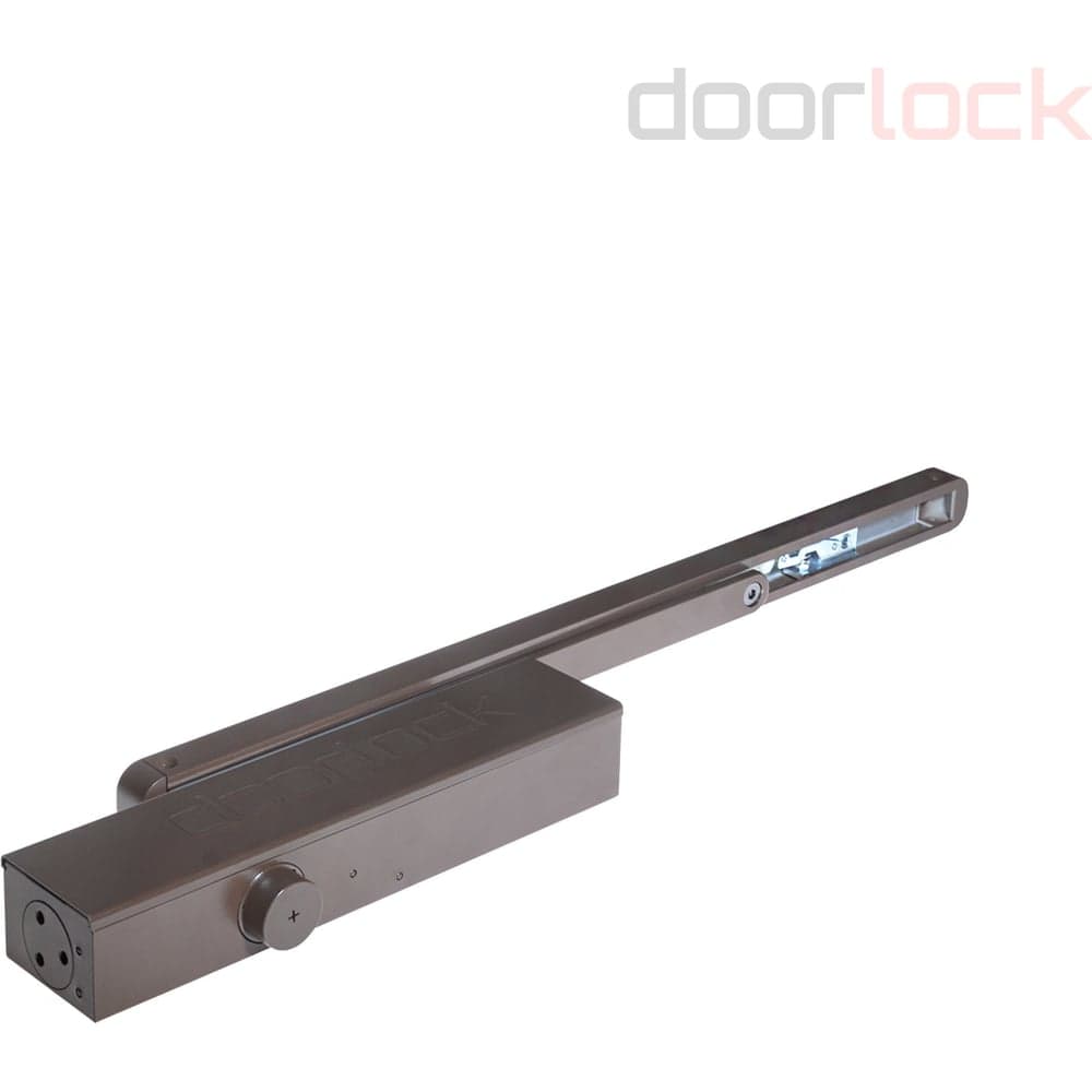 Доводчик Doorlock DL300S/N BC HO EN3-5 со скользящей тягой коричневый 75576