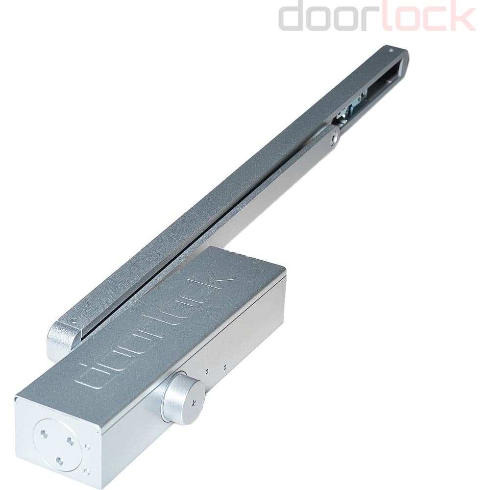 Доводчик Doorlock DL340S/N BC HO EN1-4 со скользящей тягой серебристый 75578
