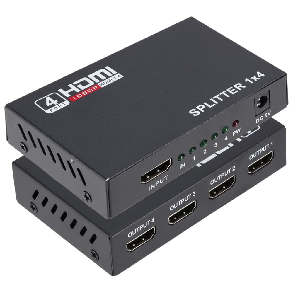 Сплиттер PALMEXX 1HDMI-4HDMI (1080P, 3D, HDMI 1.4) PX/HDMI-4