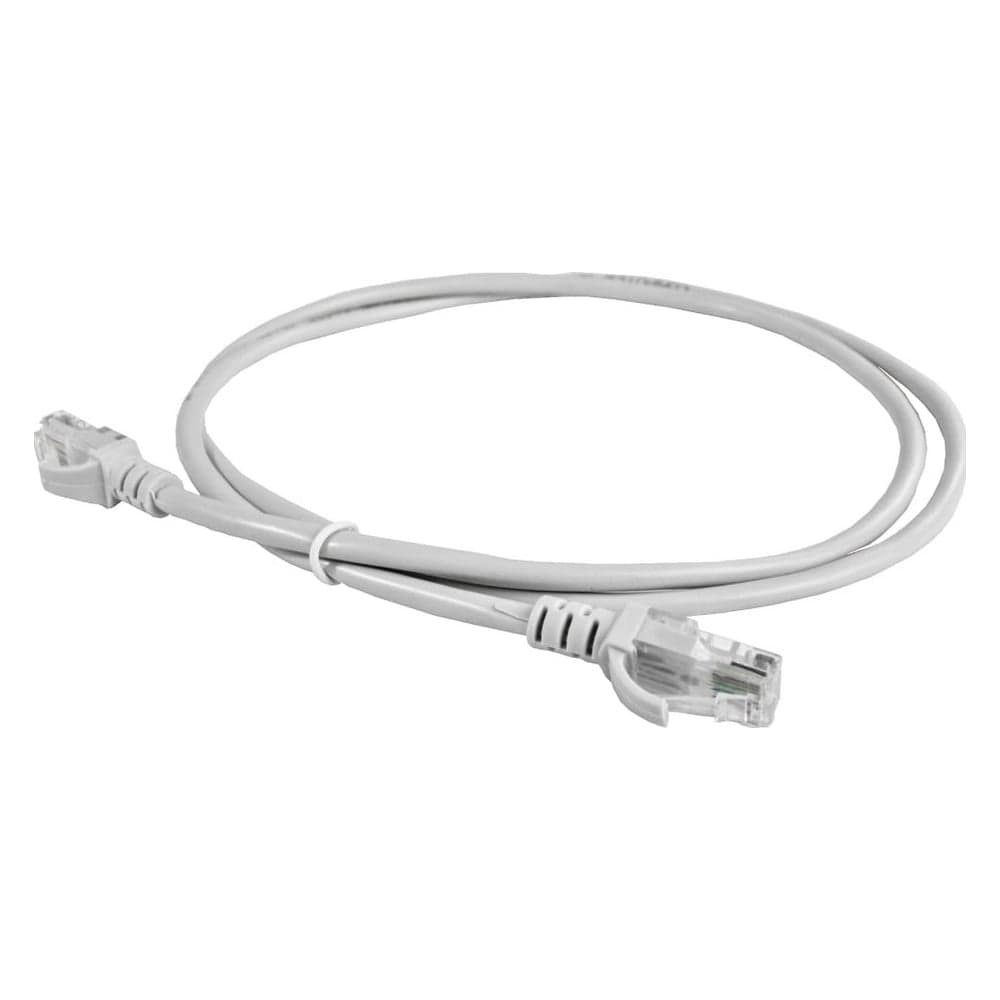 Патч-корд Retic UTP 4 cat.5е, RJ45-RJ45, 1,5 м, литой коннектор, серый LSZH PC-TWCS-UTP-RJ45-RJ45-C5e-1.5M-LSZH
