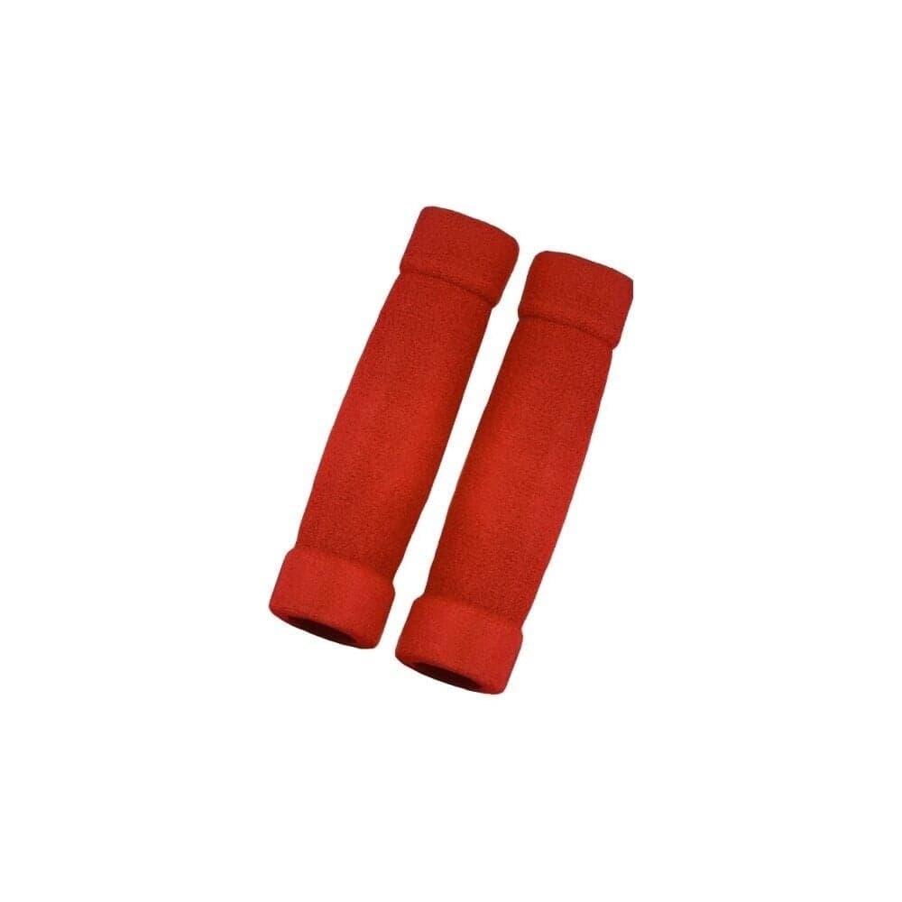 Грипсы JOY KIE MTB HL-GR03,130 мм, мягкие, красные H000008029