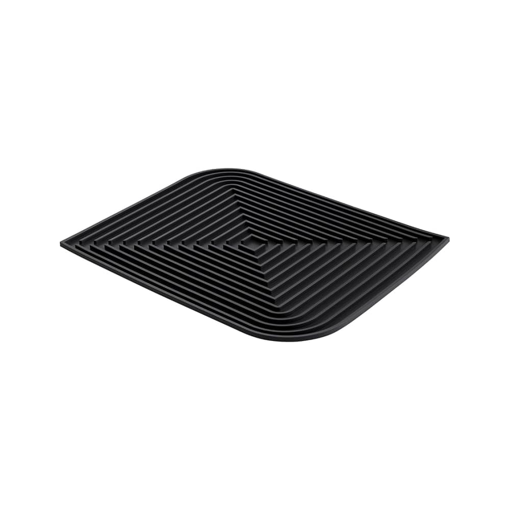 Коврик для сушки посуды Smart Solutions Dry Flex, 34,6x44,6 см, темно-серый SS000089