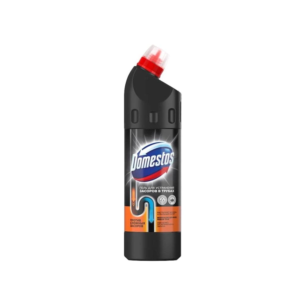 Средство для устранения засоров в трубах DOMESTOS 15x750МЛ 8714100864555