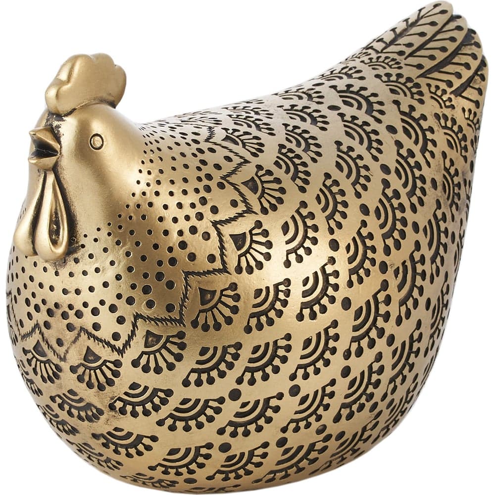 Статуэтка Gipfel GOLDEN HEN. Цвет: золотистый. Материал: полирезина. 43065
