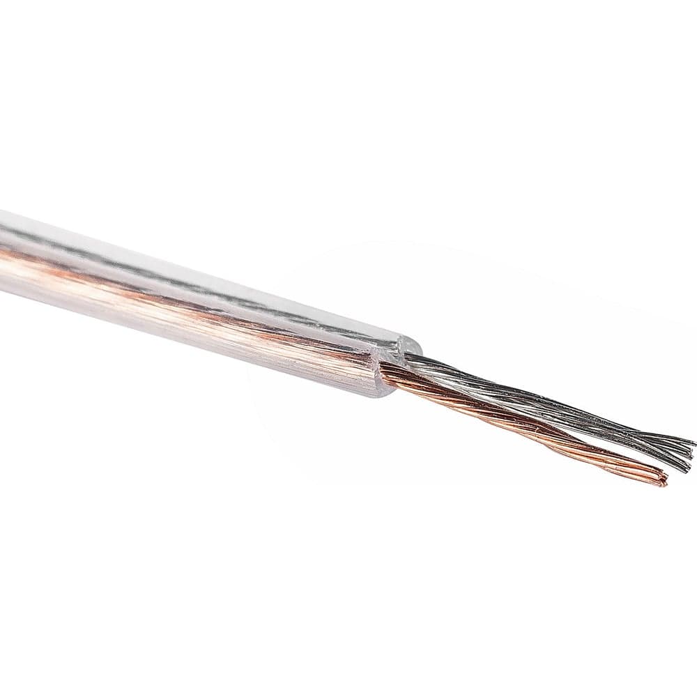 Провод для неона MAKSILED прозрачный, 26AWG, d-0.4мм, 0.13мм кв, 10 м ML-IS AWG 26 WIRE