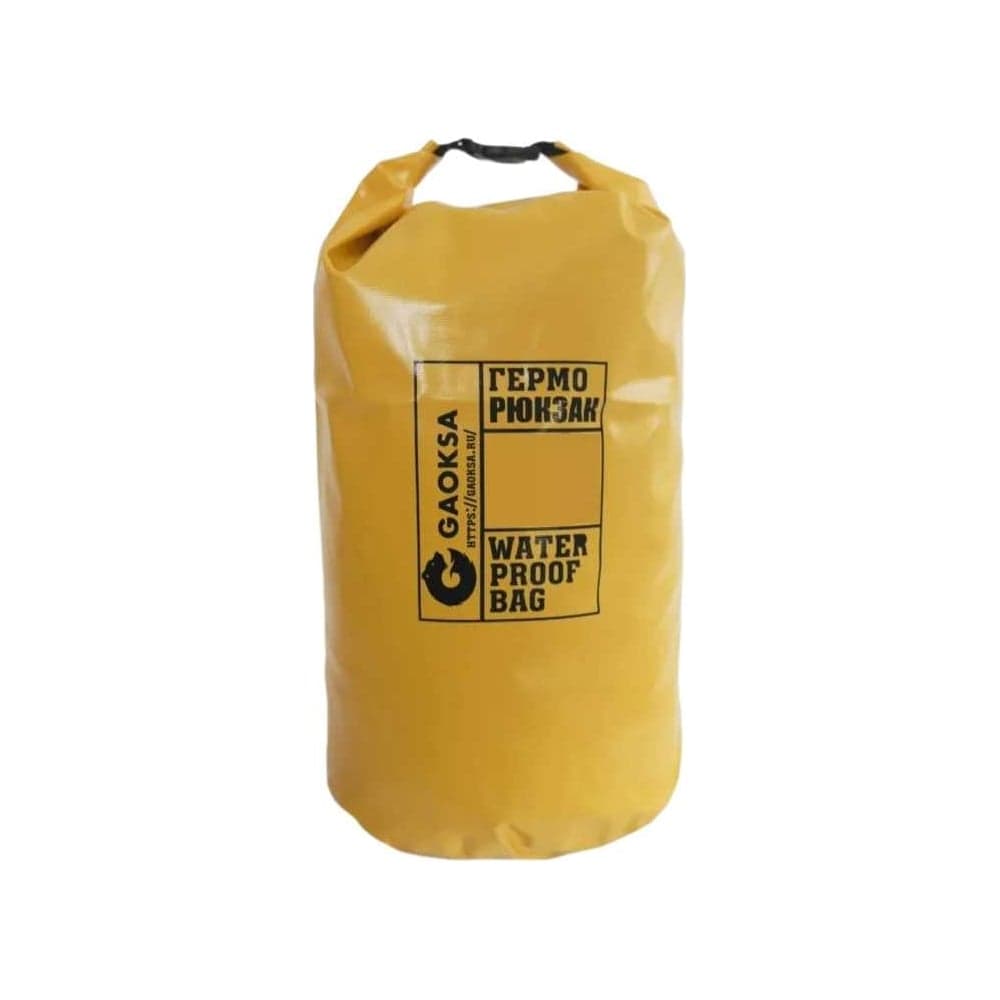 Герморюкзак GAOKSA 70 л, желтый GR70 GR70z