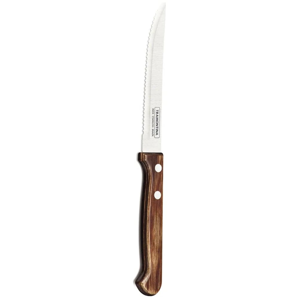 Нож Tramontina Polywood для стейка, 12.5 см 21122/195-TR