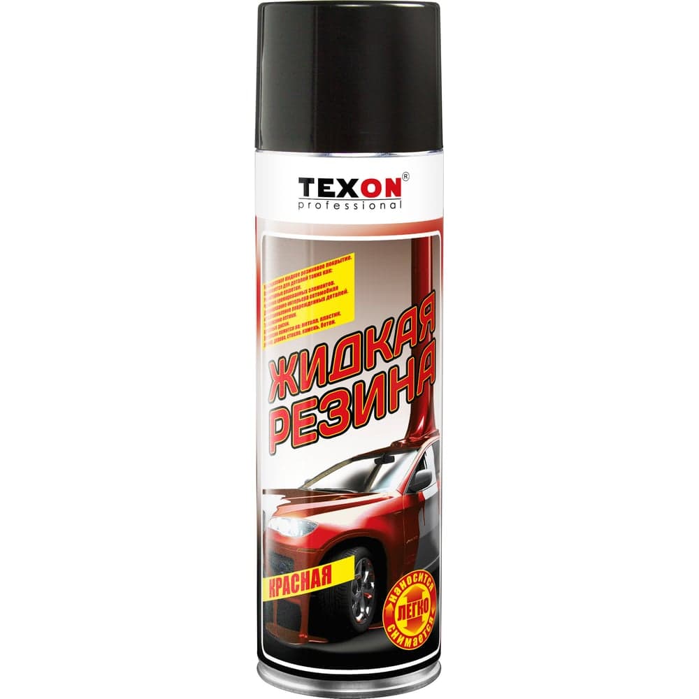 Жидкая резина TEXON 650 мл, красная TX182176