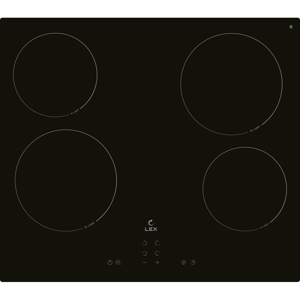 Электрическая варочная поверхность EVH 640A BL LEX CHPE000015