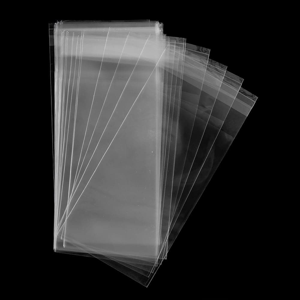 Пакеты фасовочные Gamma 100 шт., с липкой лентой, 30 мкр., 10x20 см 136429