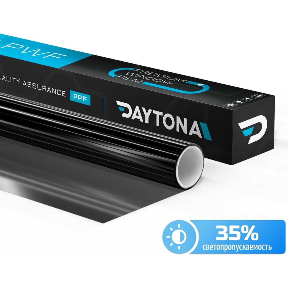 Тонировочная пленка для окон и интерьера Daytona черная 35 (9м х 0.75м) MP1202075090