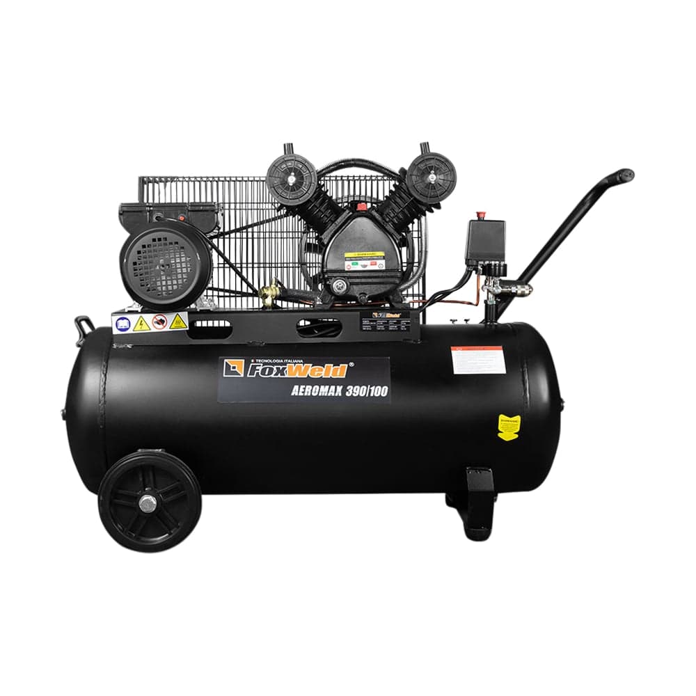 Компрессор FOXWELD AEROMAX 390/100 масляный, ременной 7290