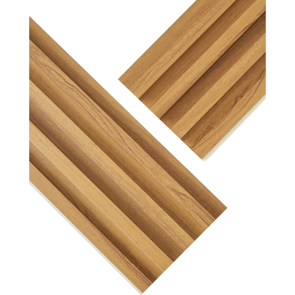 Реечные панели LAKO Комплект 10 шт., ПВХ Дуб натур 1000x160x23мм, 1,6м2 LKD-RE-P108-100CM-MEGA10