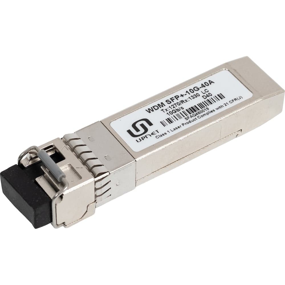 SFP+ модуль Retic 10G BASE-BX40-U 1270/1330нм 40км WDM-SFP+-10G-40A