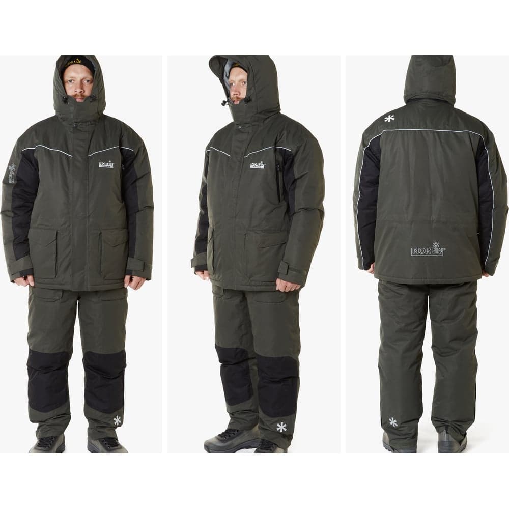 Зимний костюм NORFIN ELEMENT GRAY 05, размер XXL, 439205-XXL