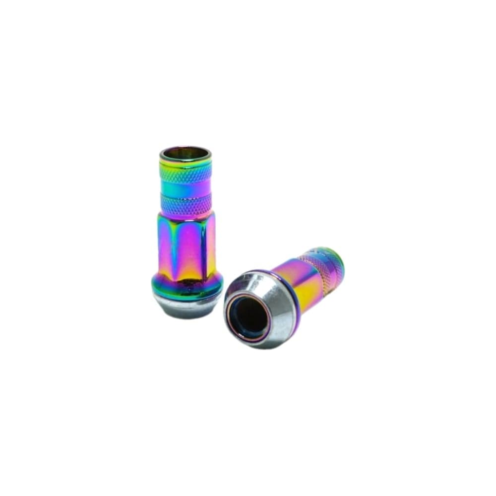 Комплект гаек Racing Nuts Радужный, 12x1.25, 4 шт STARLEKS RR305344NSF(GREEN)