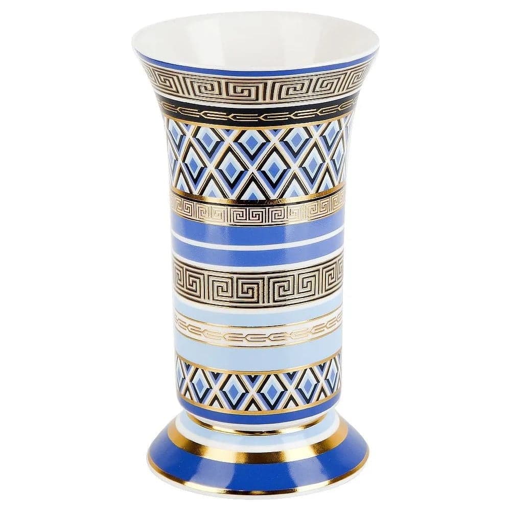 Ваза Nouvelle Golden Blue 600 мл 0200186