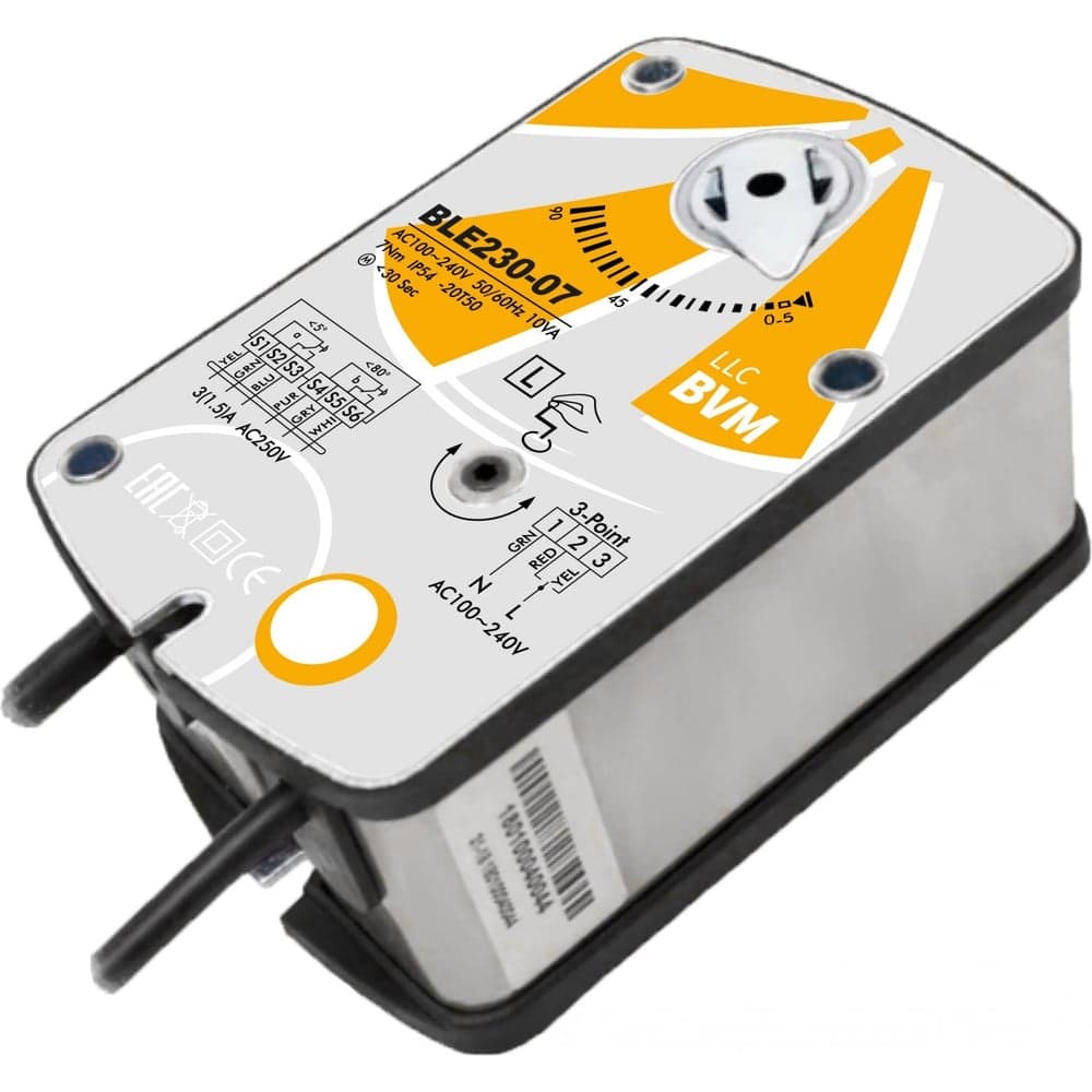 Электропривод для дымовых клапанов BVM BLE230-07