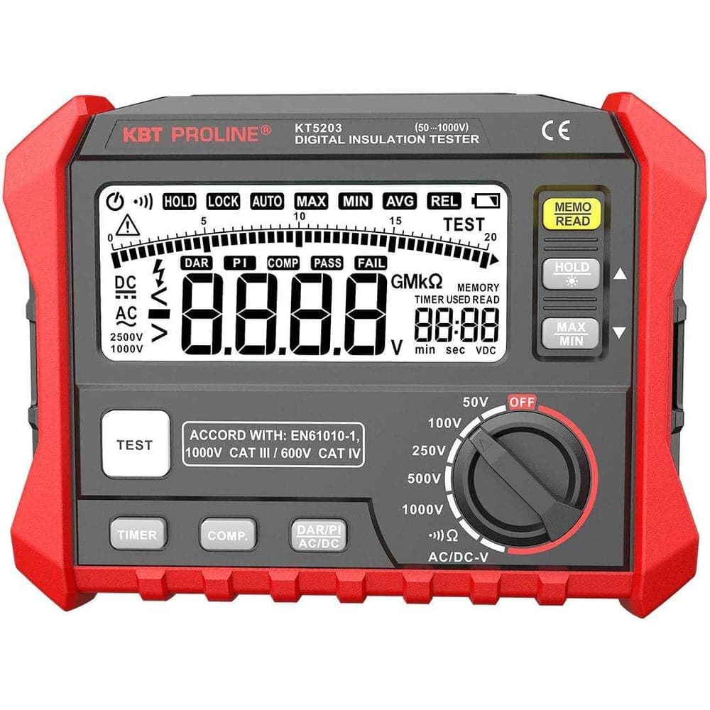 Цифровой мегаомметр КВТ KT 5203 PROLINE 89638