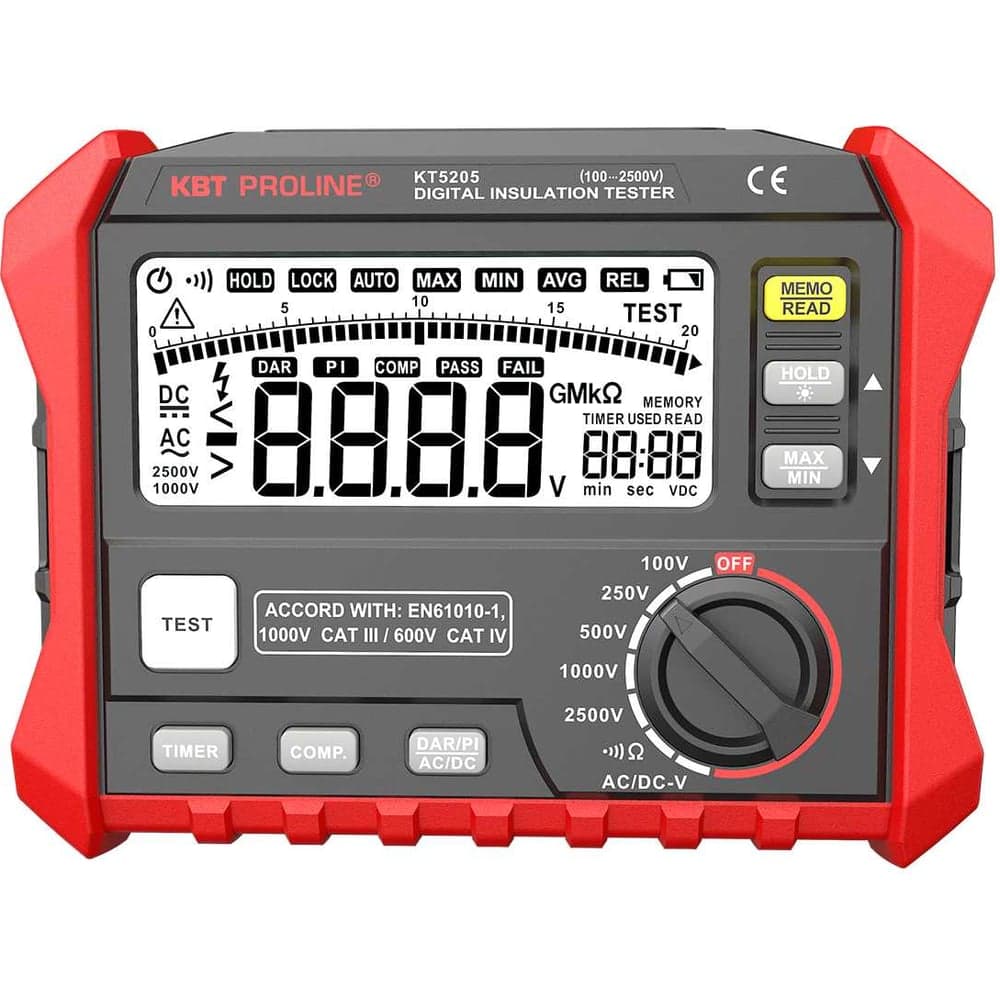 Цифровой мегаомметр КВТ KT 5205 PROLINE 89639