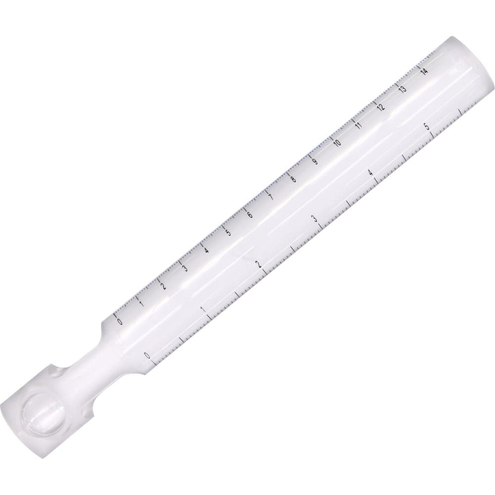Линейка - лупа для чтения схем, измерения и нанесения разметки Hobby&pro 7727466