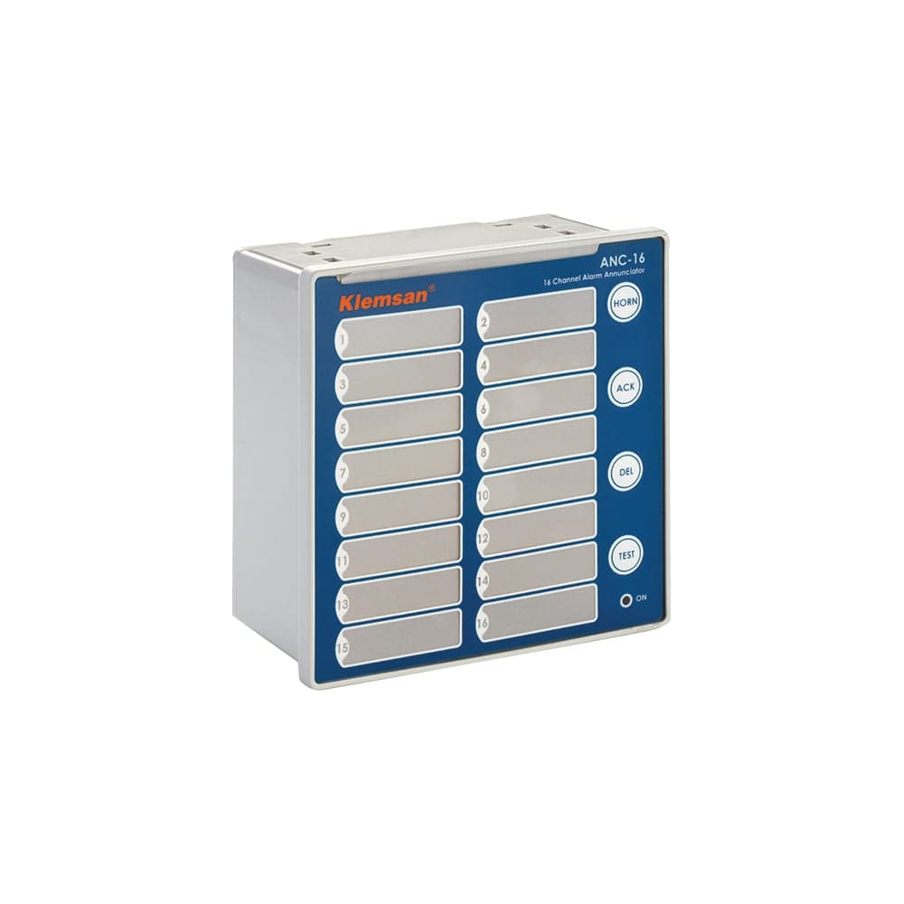 Табло аварийной сигнализации шестнадцатиканальное Klemsan ANC16 (110V AC/DC) 0.0.0.6.04632