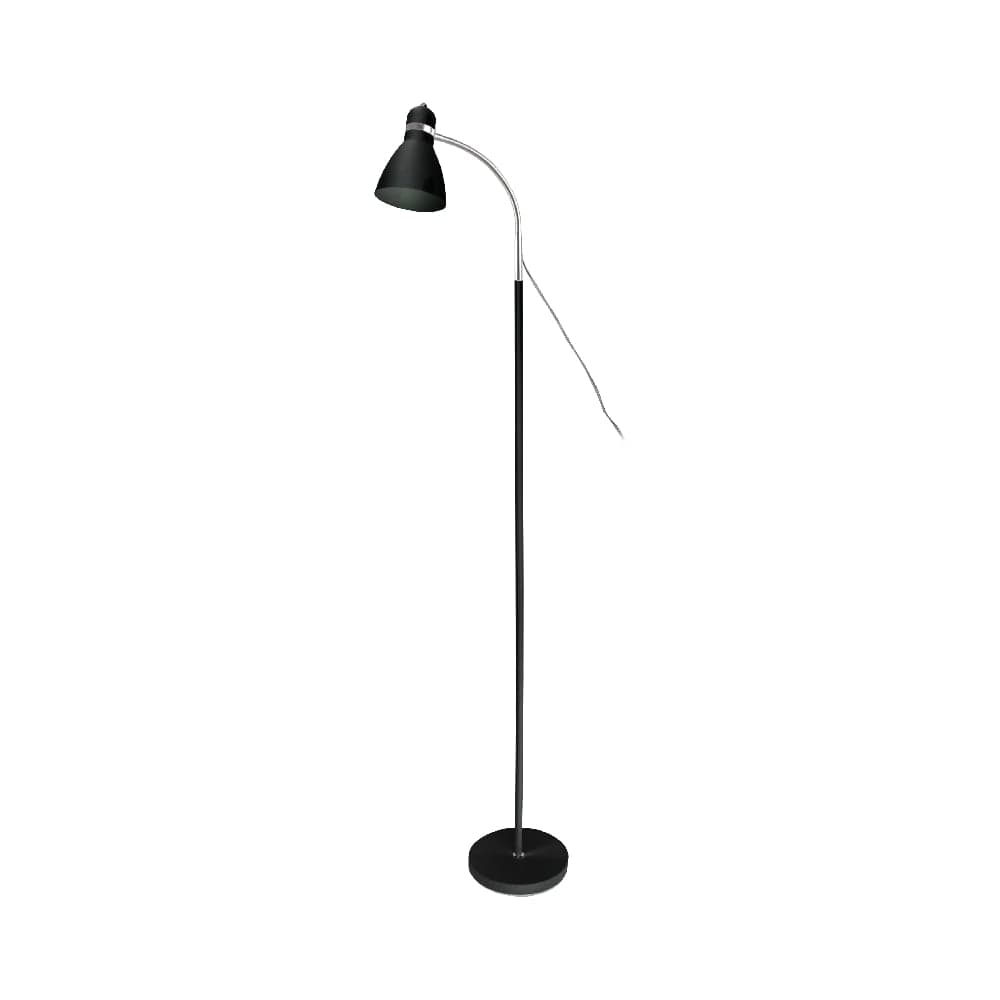 Напольный светильник General Lighting Systems торшер Е27, 1635х220мм, черный GFL-002 801002